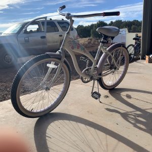 Kids Bike With Flowers