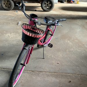 Pink Bike With Basket