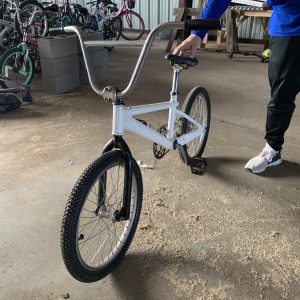 White Children's Bike
